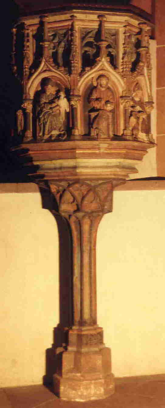 Steinkanzel, entstanden um 1460